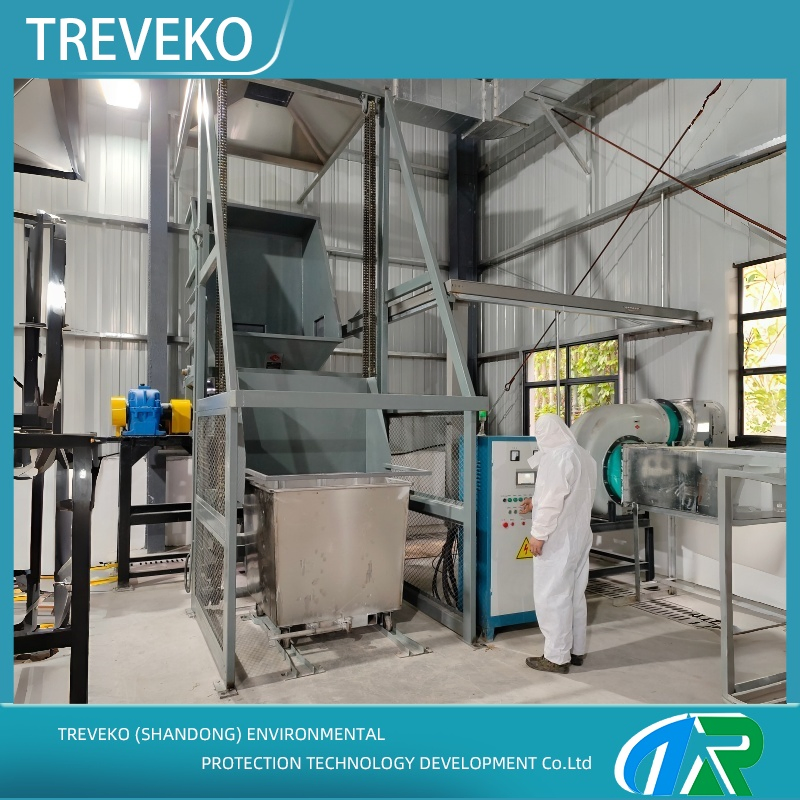 Reliable Medical Waste Shredding Equipment for Facility Generated Waste