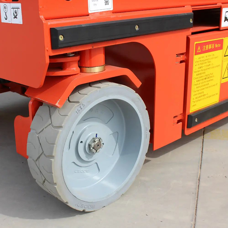 Self-Propelled Scissor Lift 8m 10m 11m 12m Electric Lift Platform Working Lifting Height 13.8m for Sale