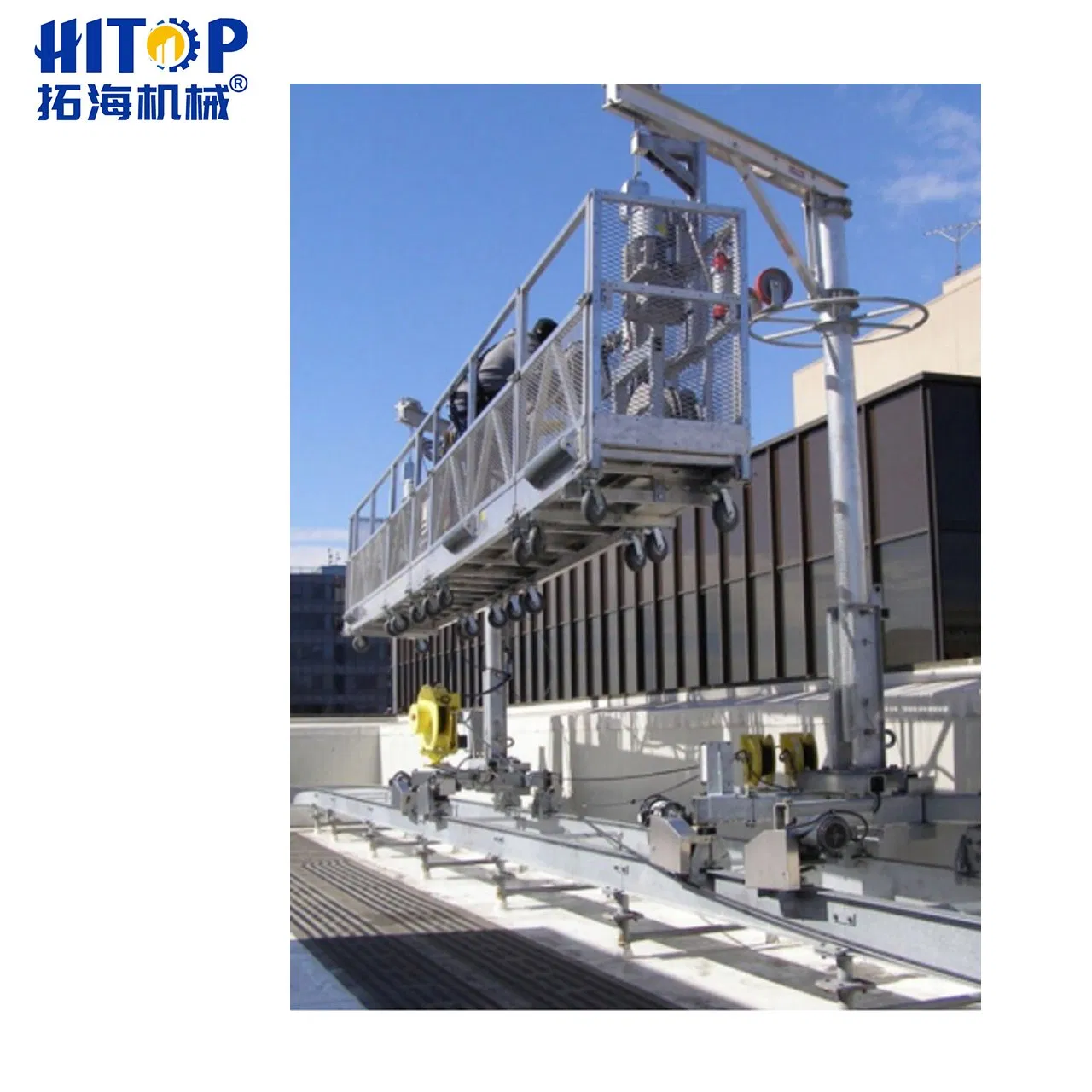 Bmu Gondola Davit System Facade Cleaning System