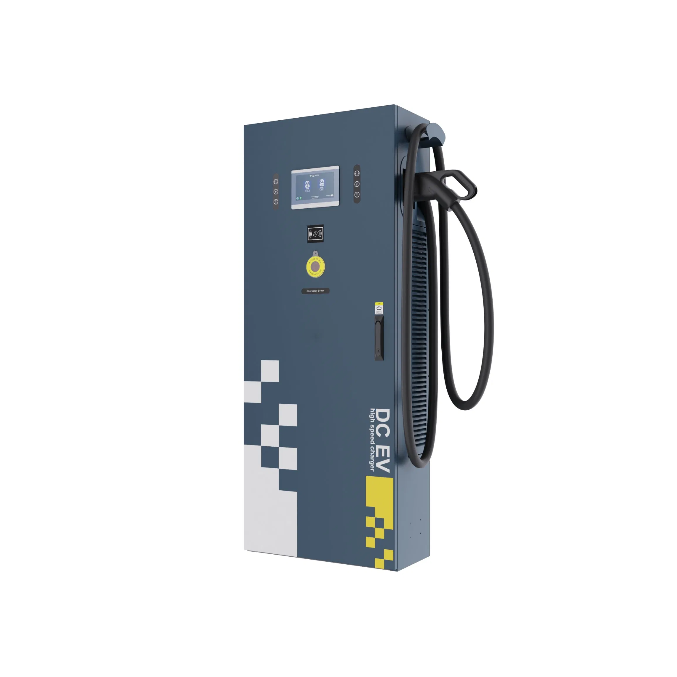 Sleek 60-80kw DC Charging Solution for Electric Cars