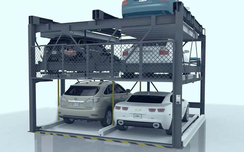 CE Certified Multi - Level Underground Sliding Lifting Parking System