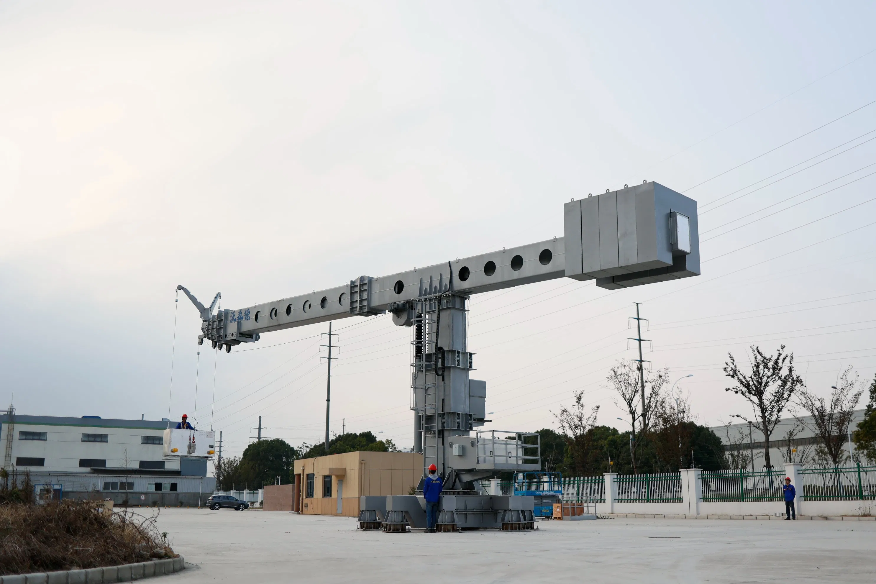 Reliable High Quality Facade Access Building Maintenance System with Gondola/Customized Bum