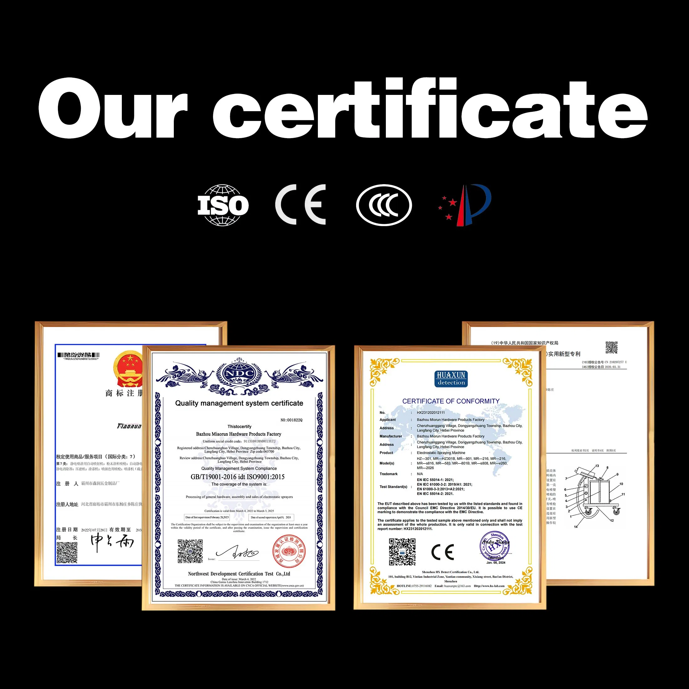 Efficient Compact Powder Coating Machine with Quick Disconnect for Easy Maintenance Access