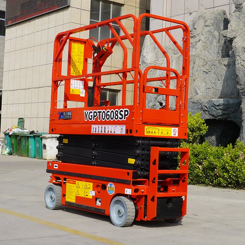 Heavy Duty Mobile Lifting Platform for Elevated Work and Material Handling