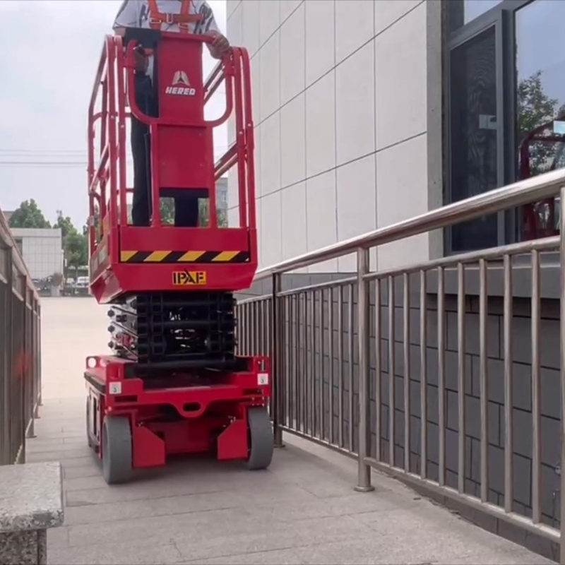 Professional Aerial Work Lifting Platform 350kg 20m Self-Propelled Scissor Lift System