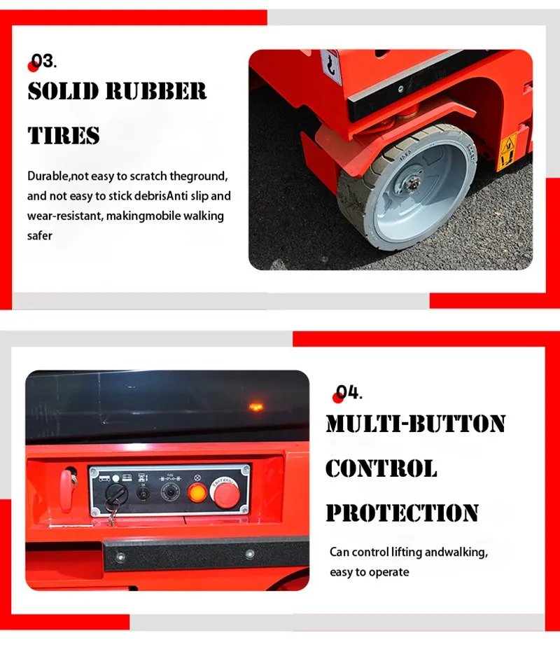 Hydraulic mobile scaffold