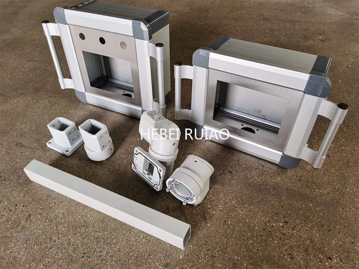 Ruiao Customized Aluminum Machine Screen Enclosure in Silver Gray