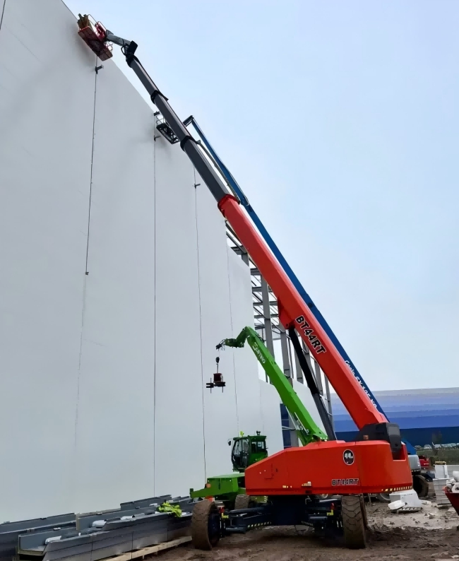 Aerial Working Platform Bt41rt for Indoor Maintenance Warehouse Operations