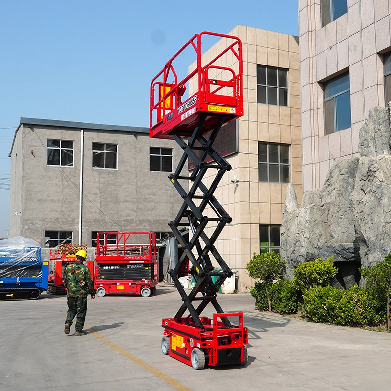Heavy Duty Mobile Lifting Platform for Elevated Work and Material Handling