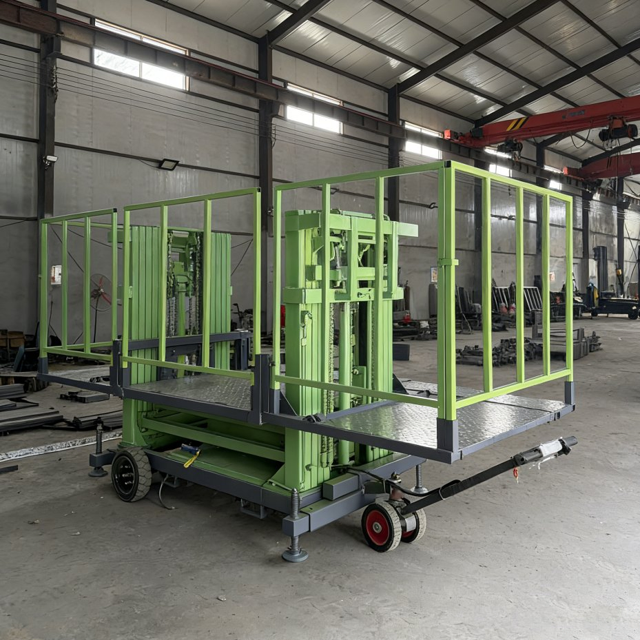 Durable Electric Hydraulic Masonry Lifting Platform for Construction Site Use