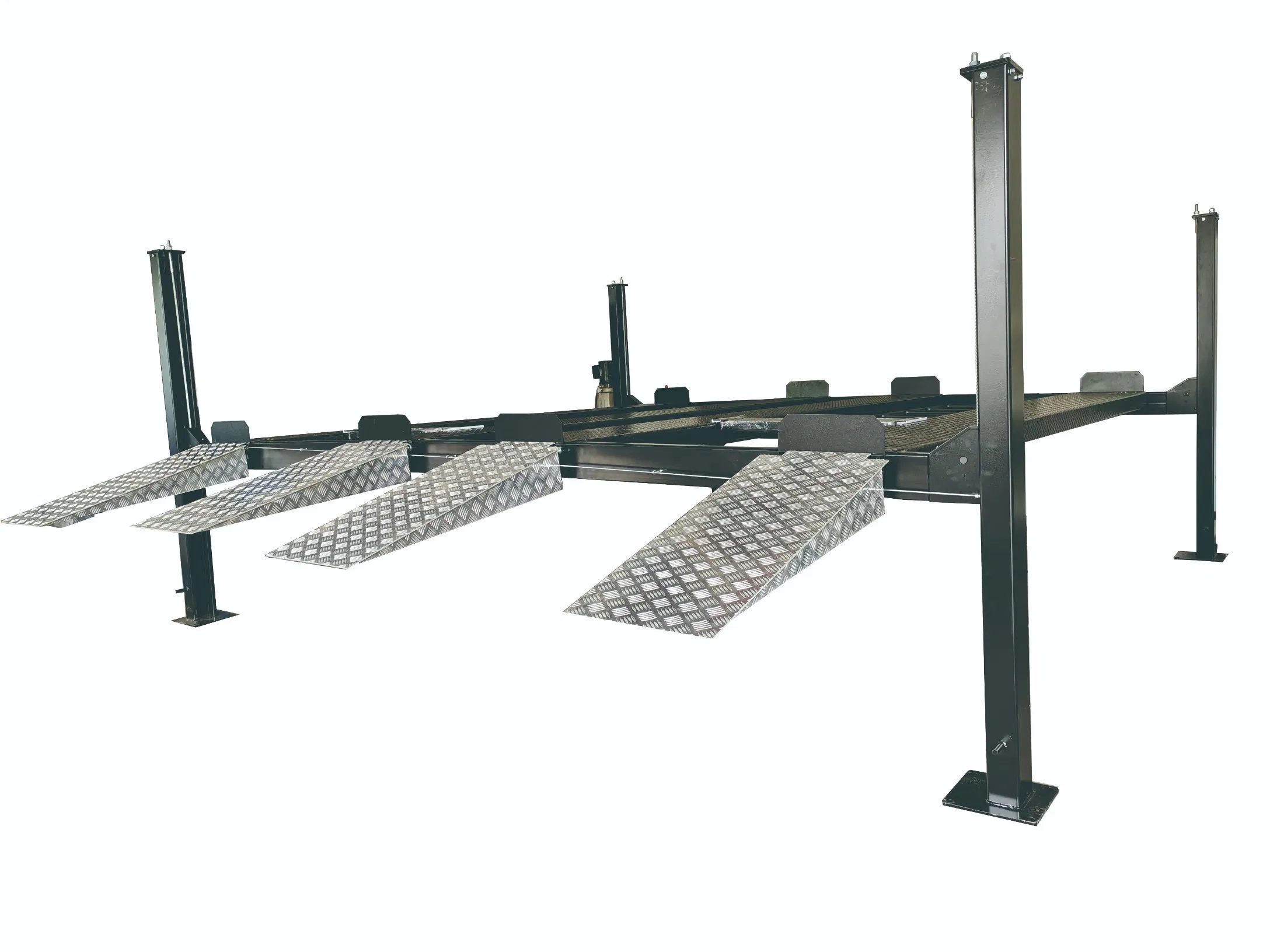 2 2kw Garage Lift: Double Wide 4 Post Car Parking Solution