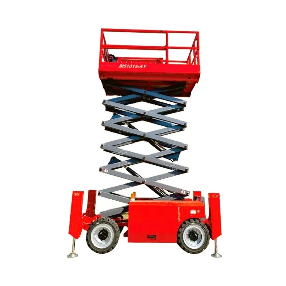 High Flexibility Mobile Scissor Hydraulic Lifting Equipment for Machinery Repair