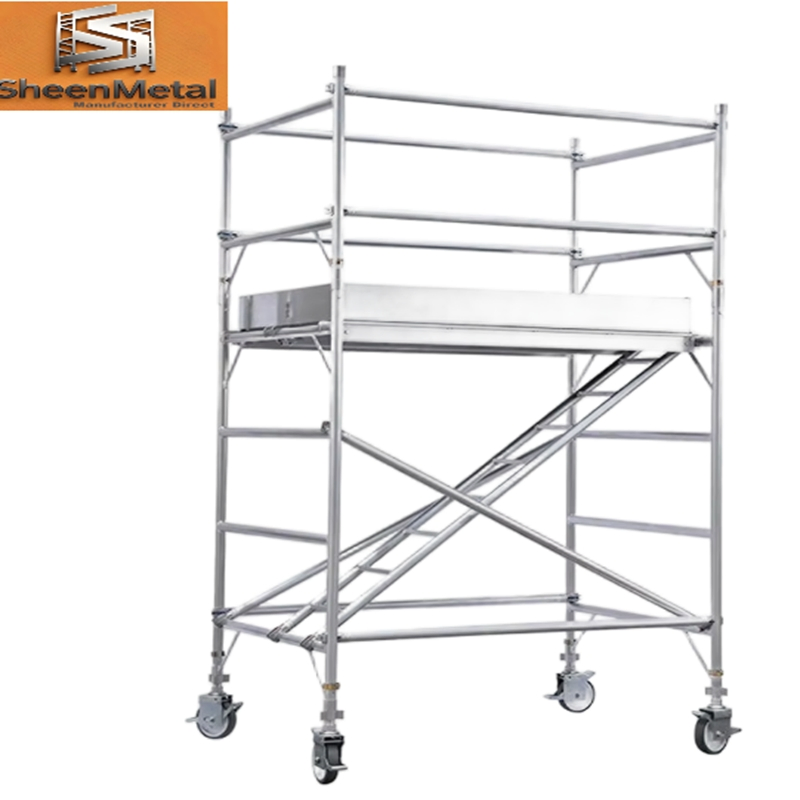 European Layher Facade Steel Scaffolding System for Construction Use