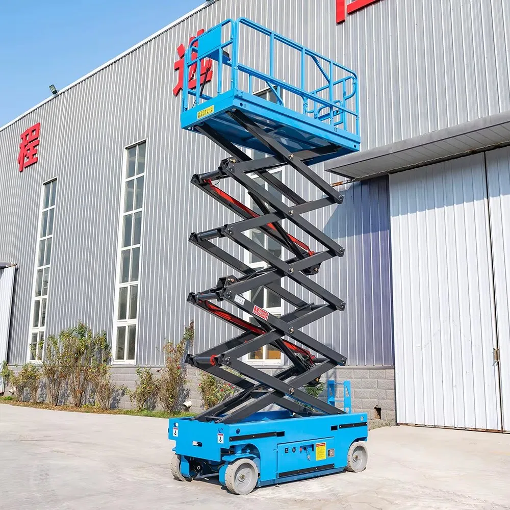 Sturdy and Durable Elevated Work Awp Electric Mobile Elevating Aerial Work Greenhouse Platform Scissor Lift