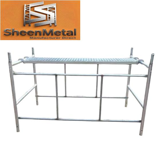 European Layher Facade Steel Scaffolding System for Construction Use