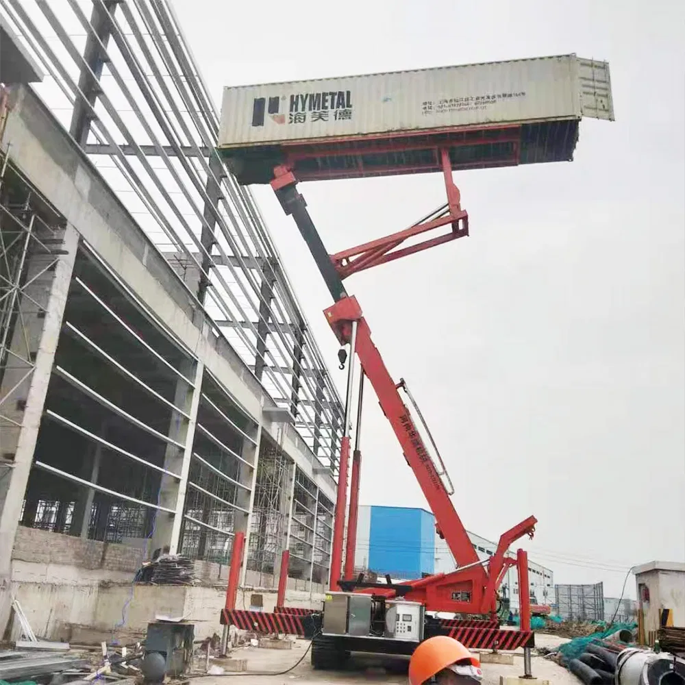 Selling Crawler Hydraulic Lifting Platform Equipment Is Suitable for High-Altitude Steel Structure Construction
