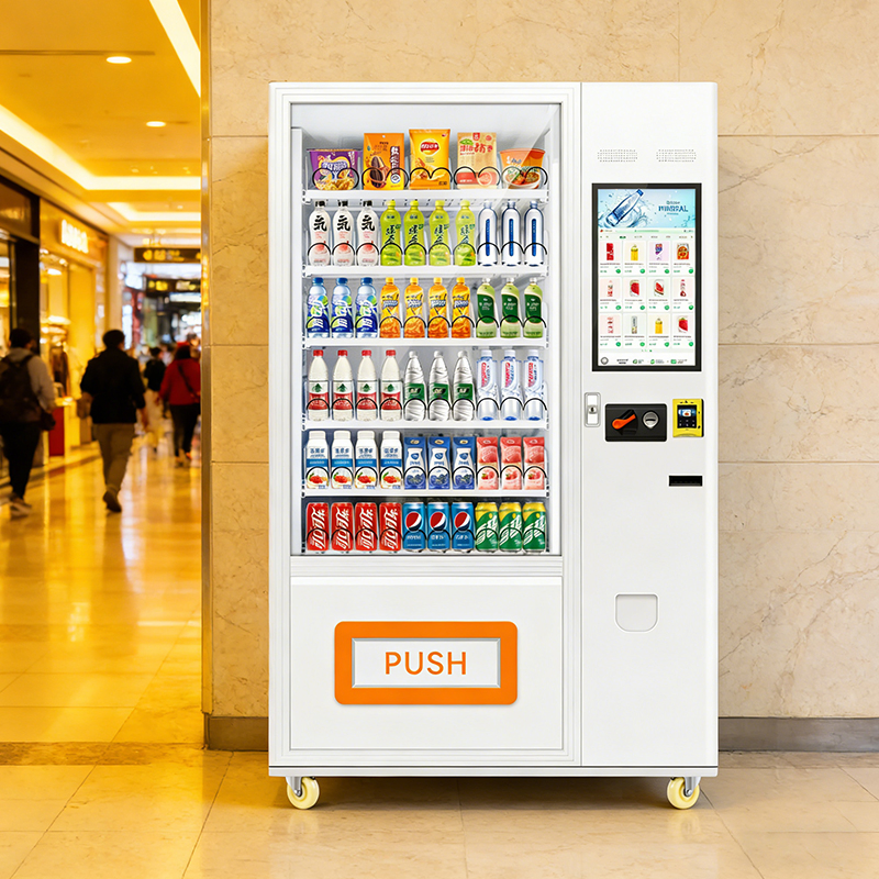 Premium Bandeng Vending Machine with Spacious Dimensions for Easy Access