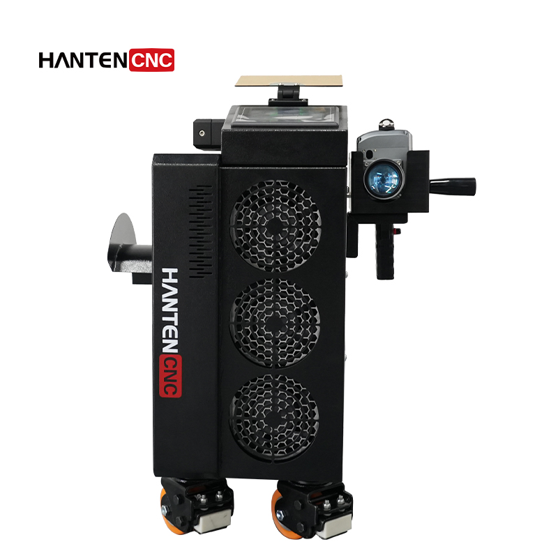 500W Pulse Laser Rust Removing Machine for Graffiti Laser Removal Building Surface Laser Cleaning and Public Facility Maintenance