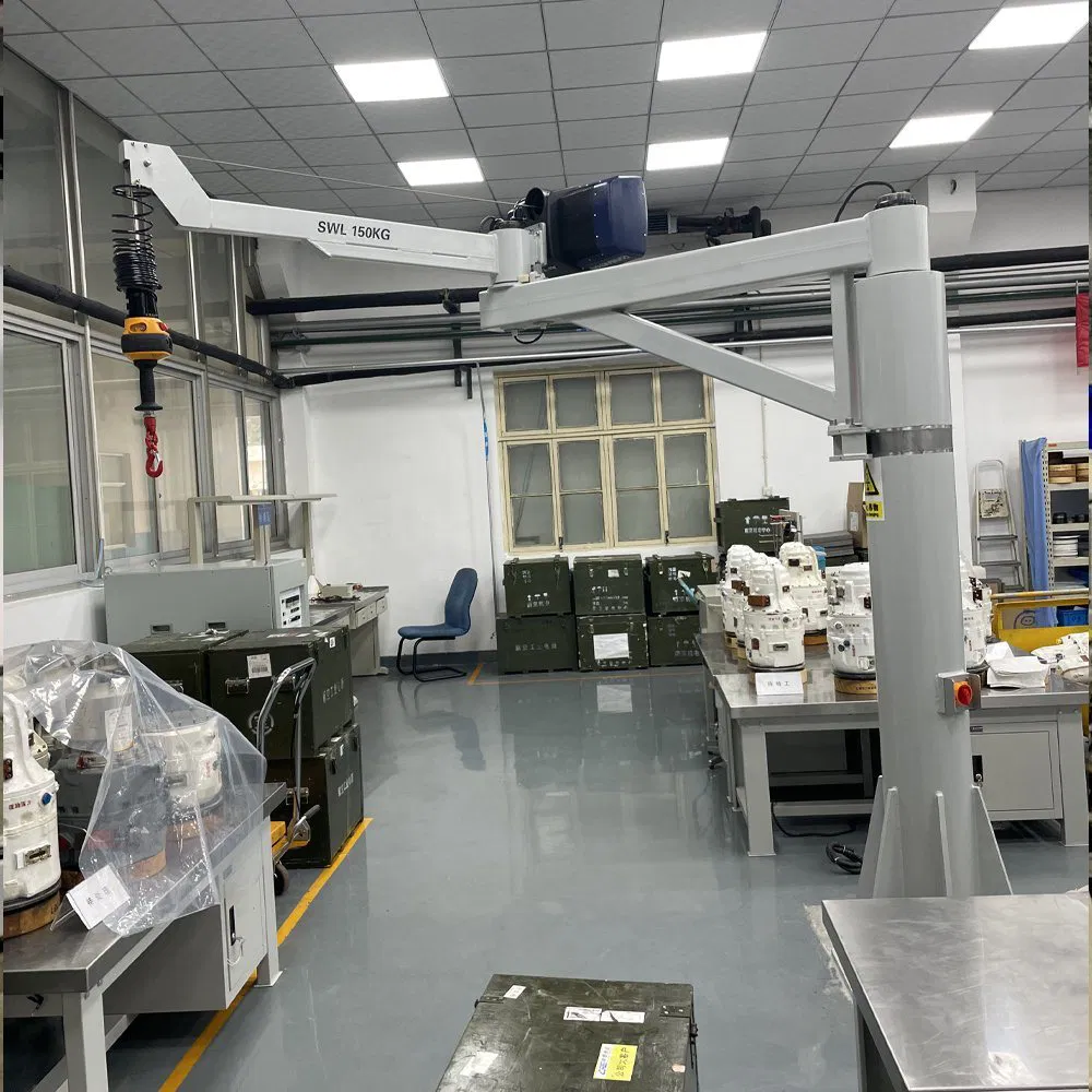 200kg Intelligent Hoist Folding Arm Jib Crane Robot Arm Material Lifting Equipment