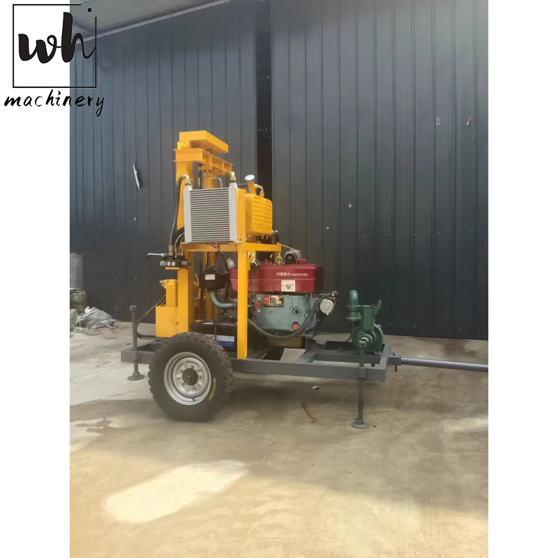 High-Performance 50m Hydraulic Drilling Machine for Water Access