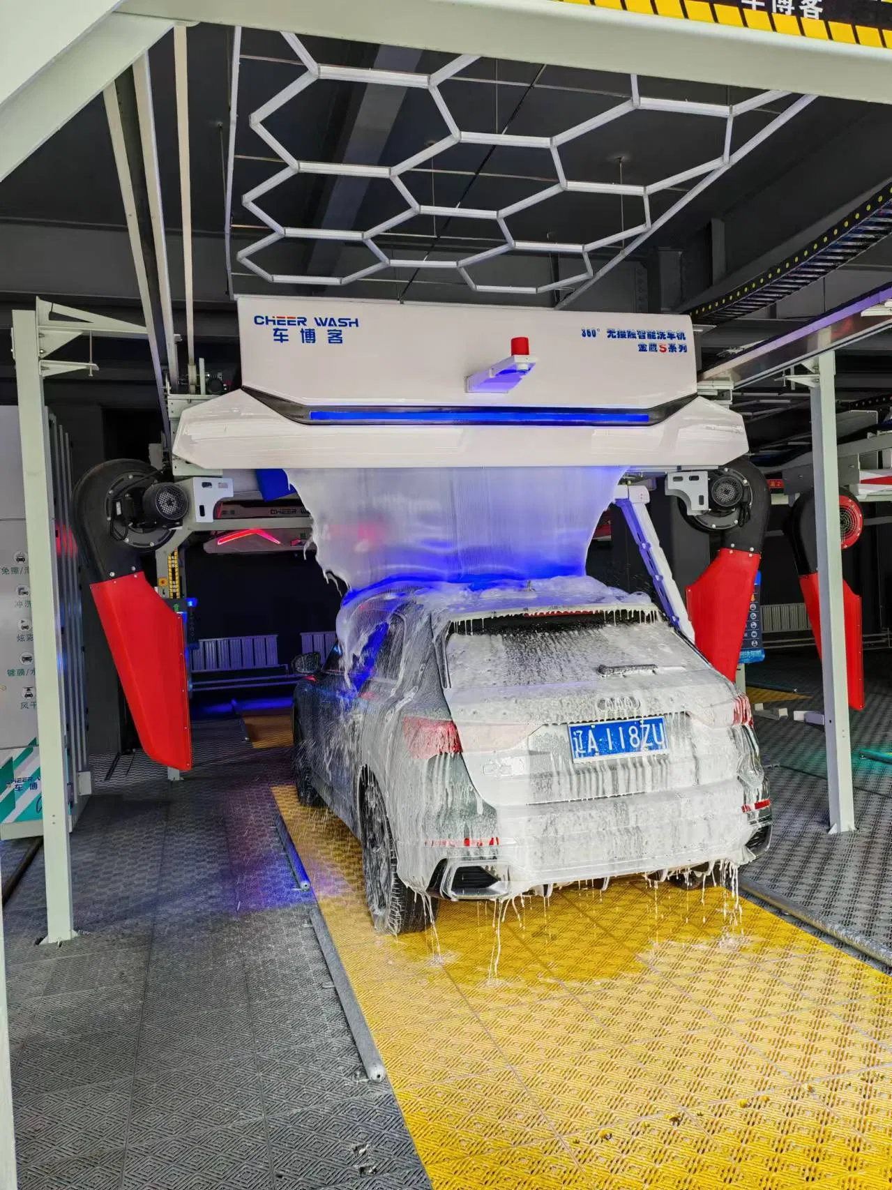 24/7 Operator-Free Industrial-Grade Car Wash Machine Heavy Duty Automatic Car Wash Equipment