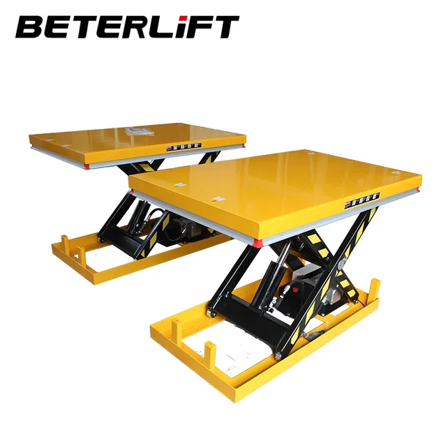 Stationary Scissor Lift Table