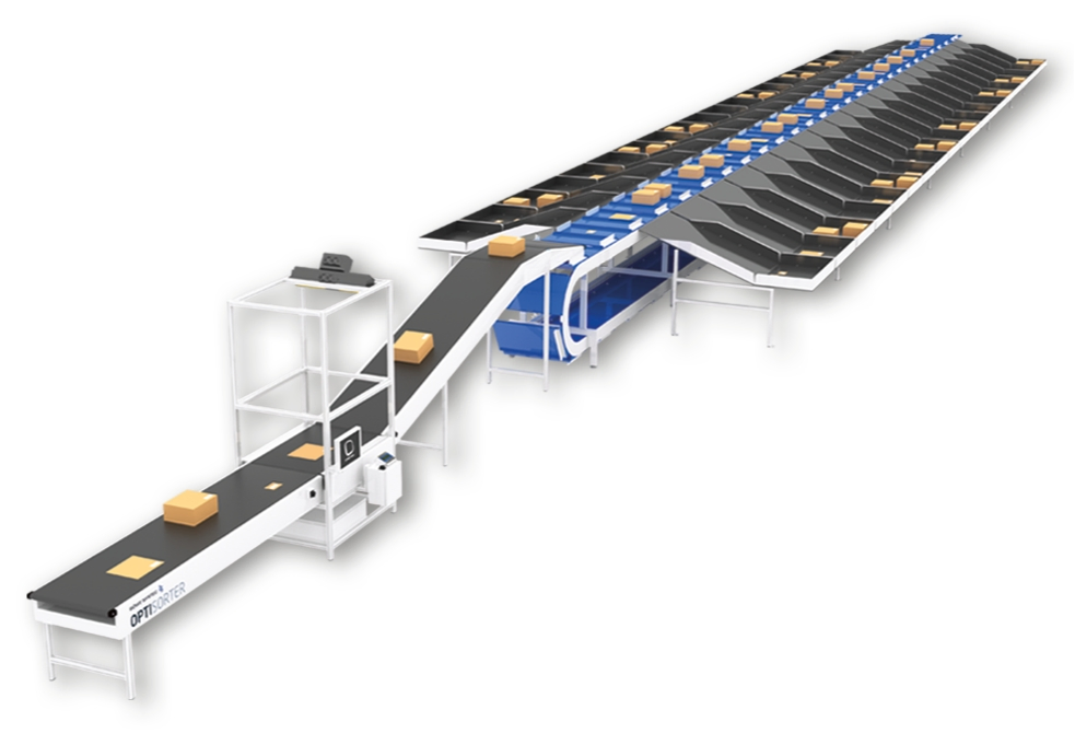 Customize OEM ODM Smart Space-Saving Efficient Logistics Parcel Sorter Linear Cross-Belt Weight Sorting Conveyor
