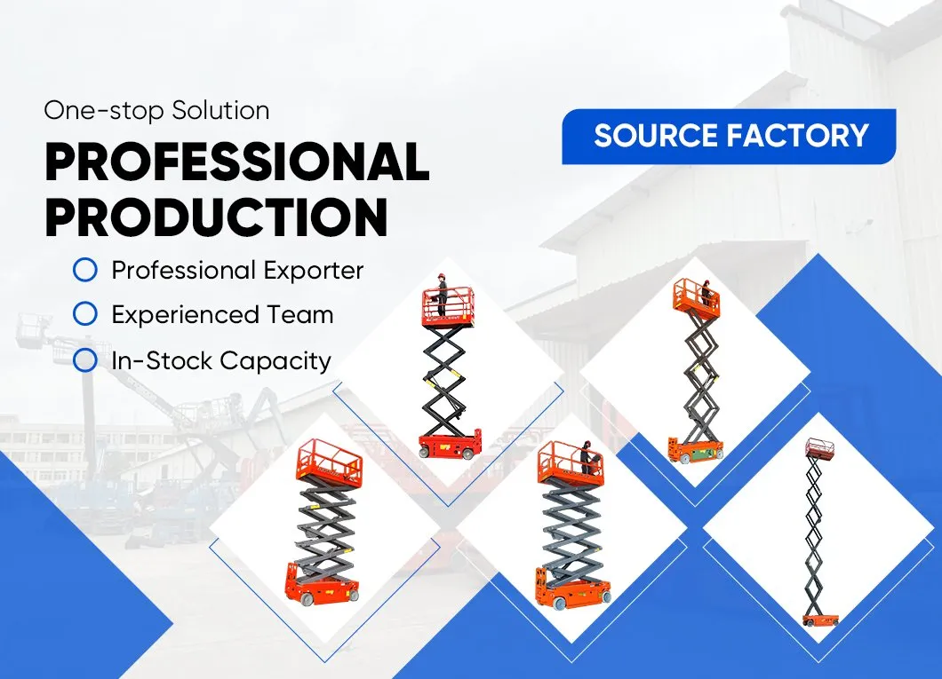 Scissor Lifting Equipment Banner