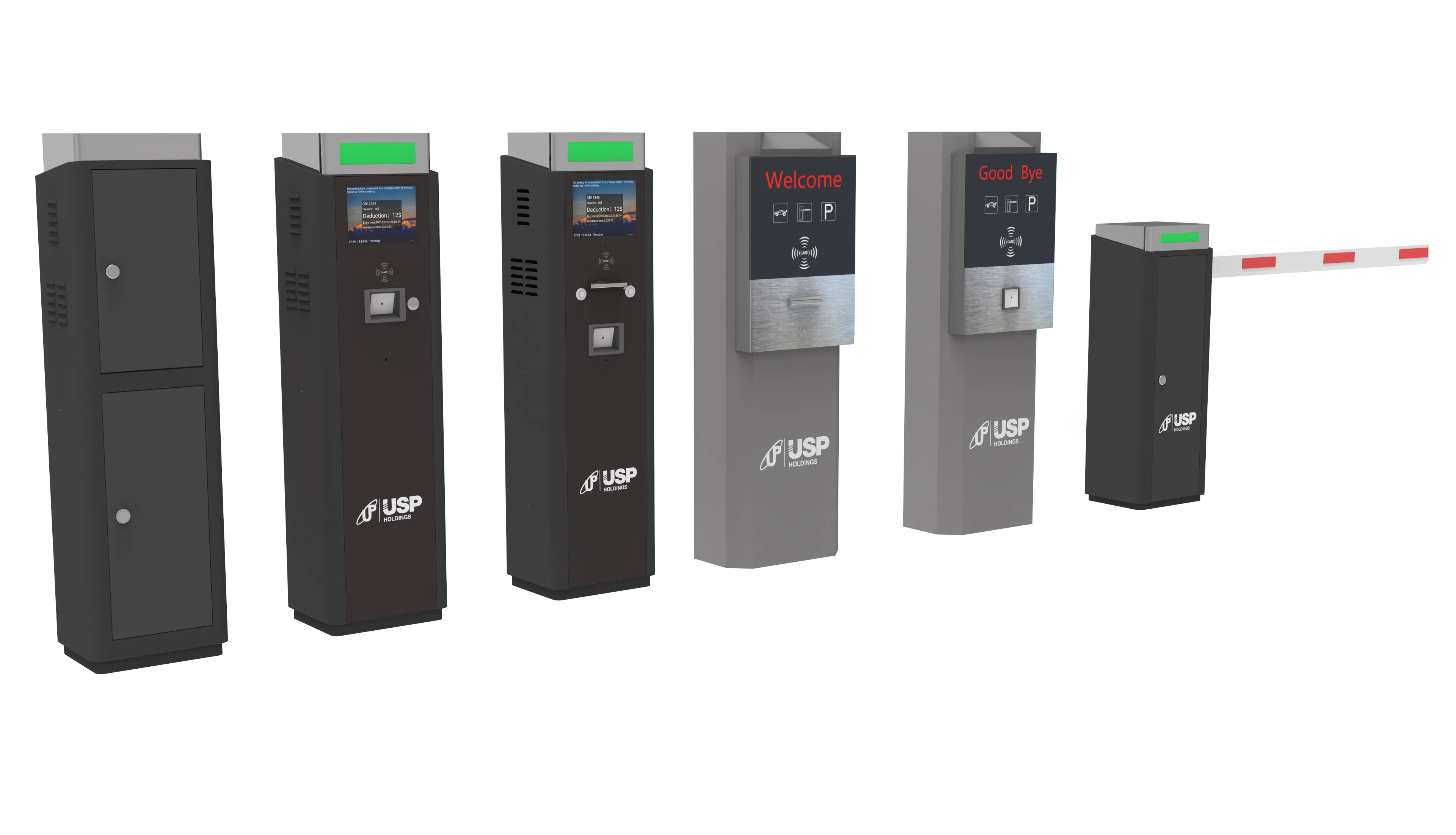 Smart Electric Gate Control System for Secure Parking Access