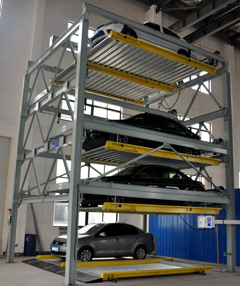 Tabitha Two Floor Puzzle Parking System for 9 Cars CE Certificated