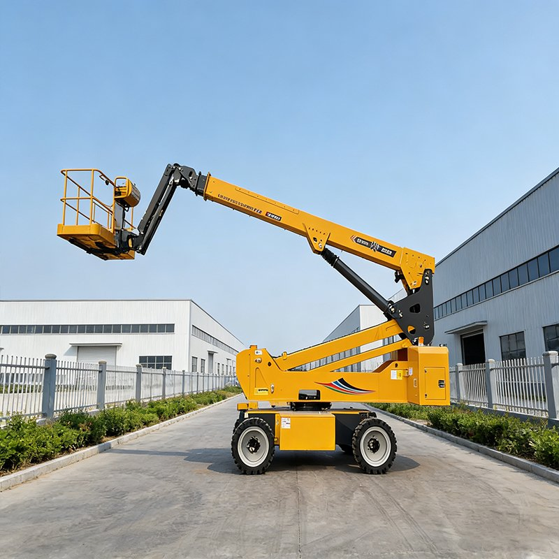 12m Self-Propelled Aerial Work Platform for Efficient Warehouse Maintenance