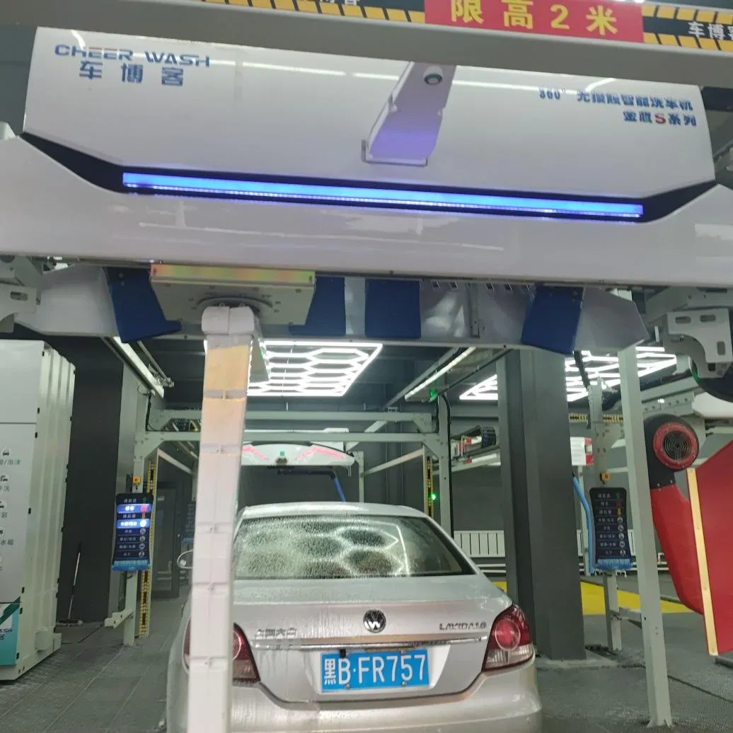 Startup-Friendly Labor-Free Car Wash Business Equipment High Pressure + Foam Spray Wash Unit