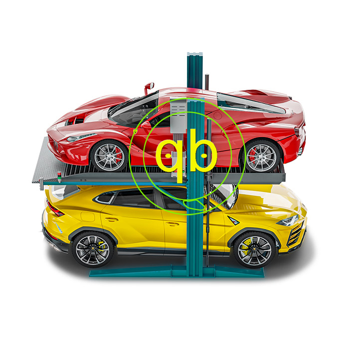 Two Post Parking Hoist Hydraulic Mechanical Garage Equipment Solution