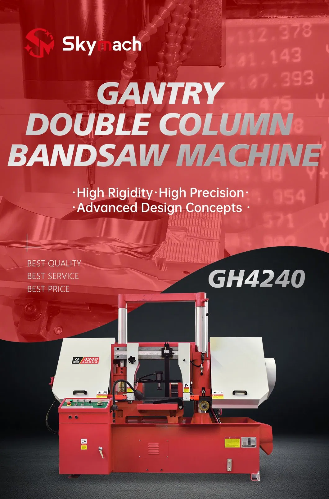 GH4240 Metal Band Saw Machine