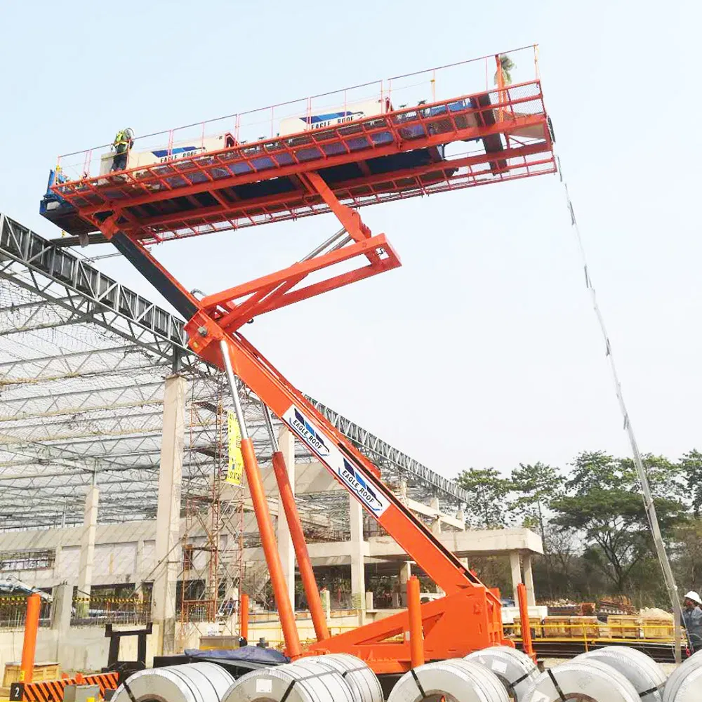 Industrial Truck-Mounted Hydraulic Lifting Equipment with Liquid Crystal Level