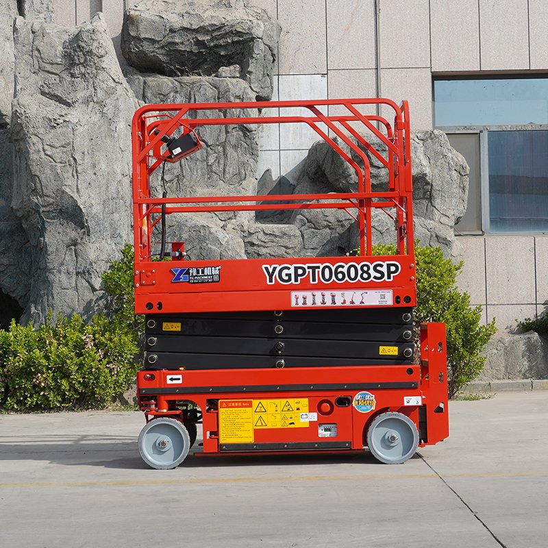 Heavy Duty Mobile Lifting Platform for Elevated Work and Material Handling