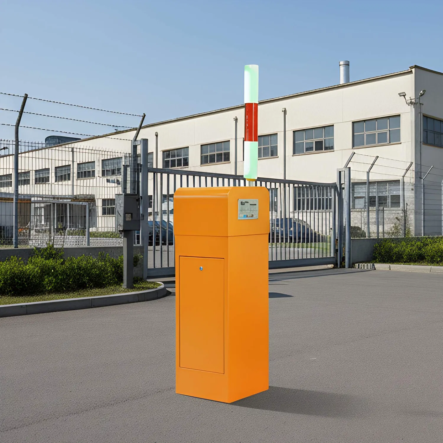 Advanced Parking System with Automatic Boom Barrier and Safety Features