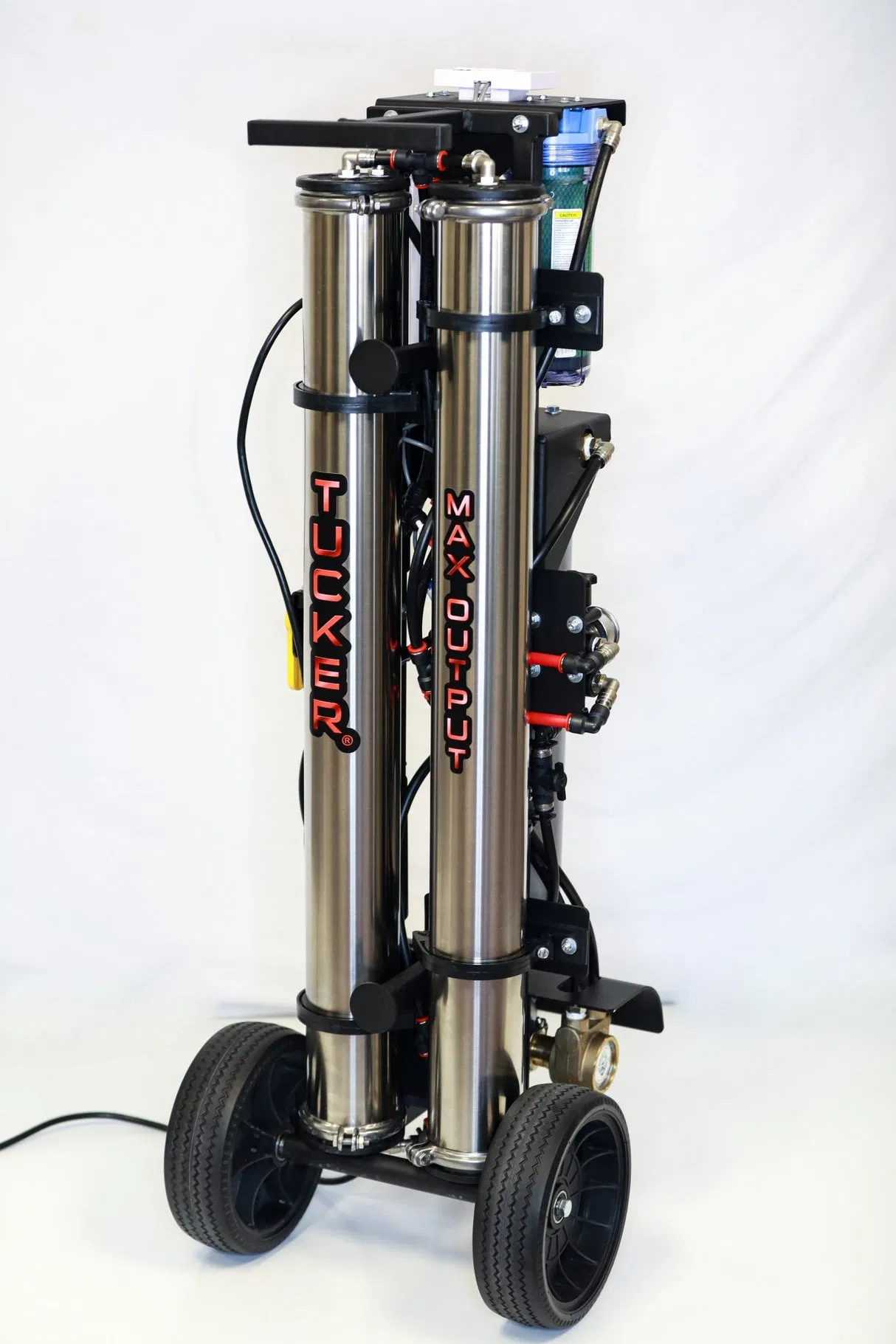 Industrial RO Pure Water Glass Polisher Outdoor Push-Cart Anti-Fouling System