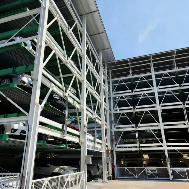 Automatic Lifting Sliding Puzzle Car Parking System