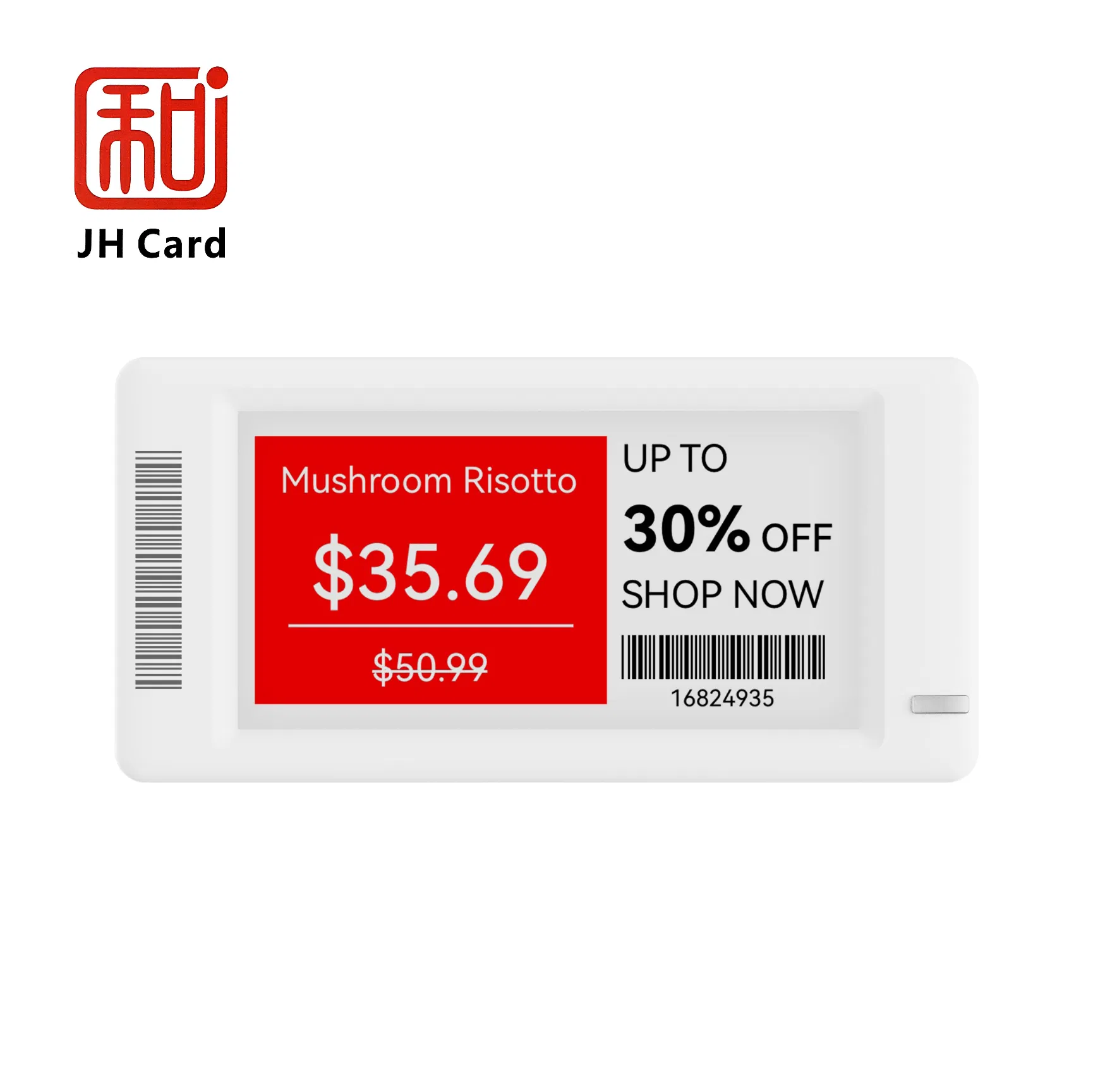 ESL 2.13-Inch Paperless Smart Price Electronic Shelf Label for Store