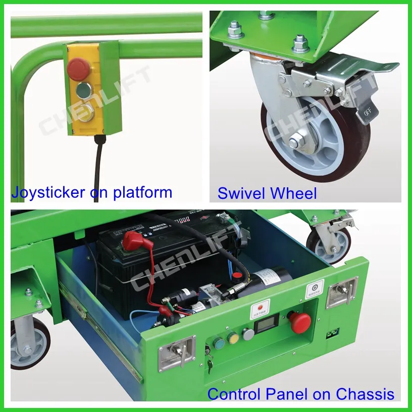 Mini Mobile Scissor Lift Details