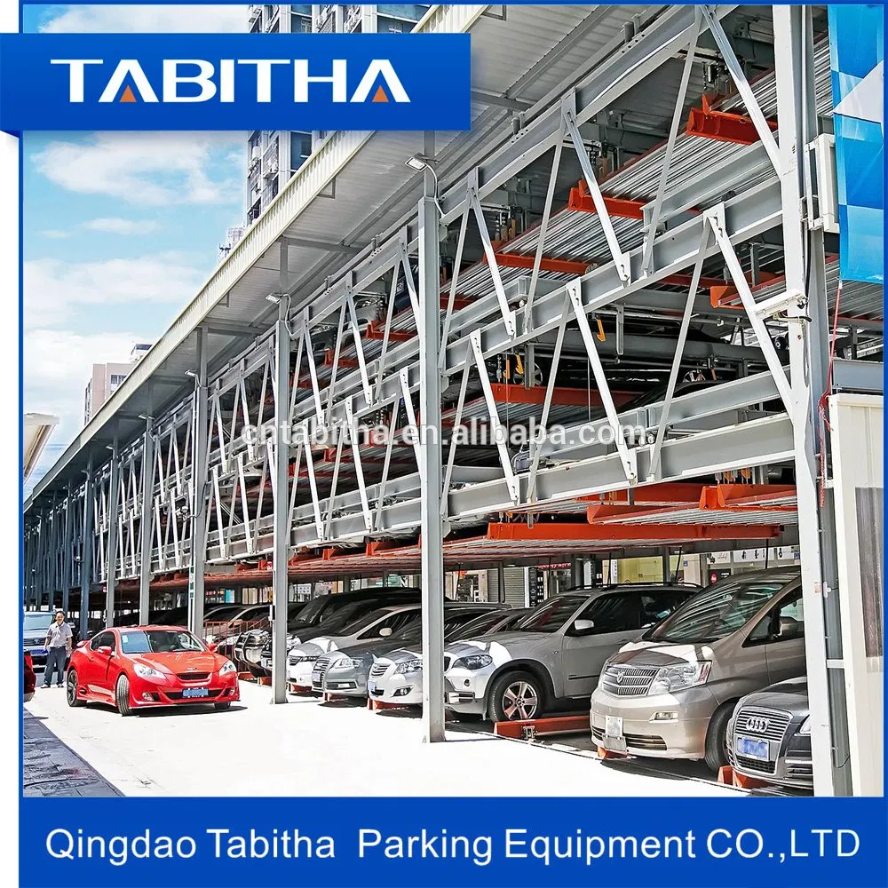 Tabitha Four Floor Puzzle Parking System for 29 Cars CE Certificated