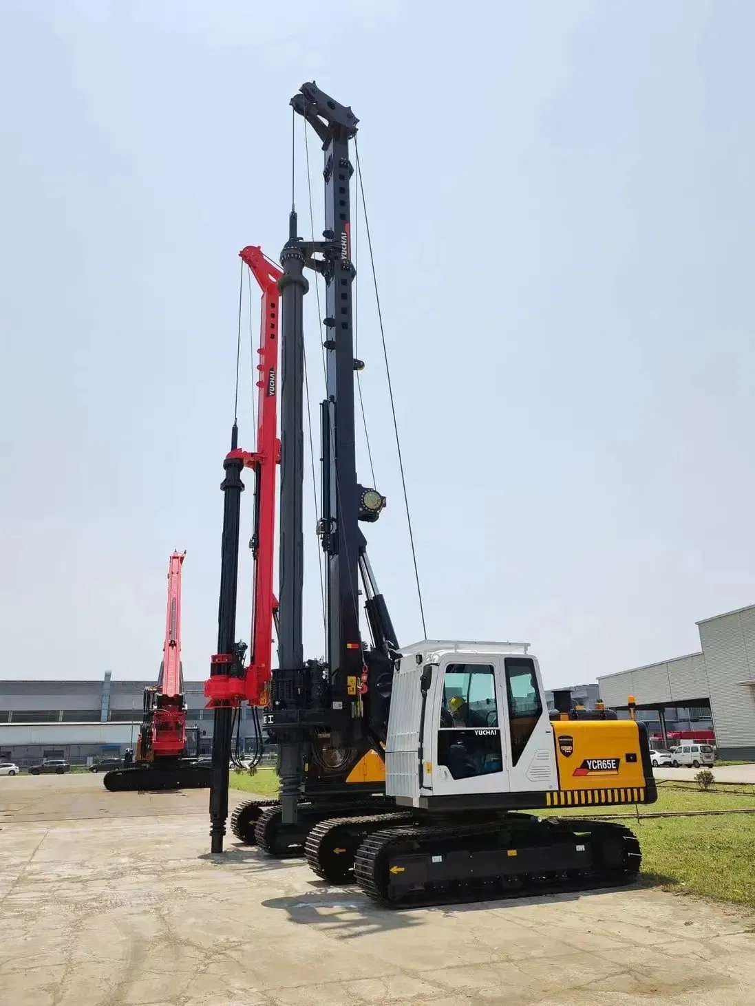 Efficient Ycr90 Small Piling Machine Ideal for Urban Construction and Limited Access Sites