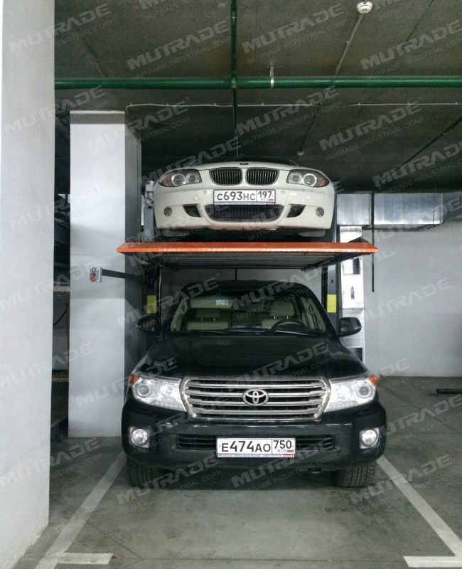 CE Vertical Multilevel Smart Parking Garage Solution for 2 Cars