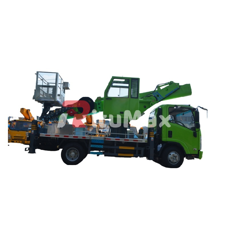 Isu Zu Hybrid 28m-32m Telescopic/Articulating Boom for Complex Access with Versatile Reach