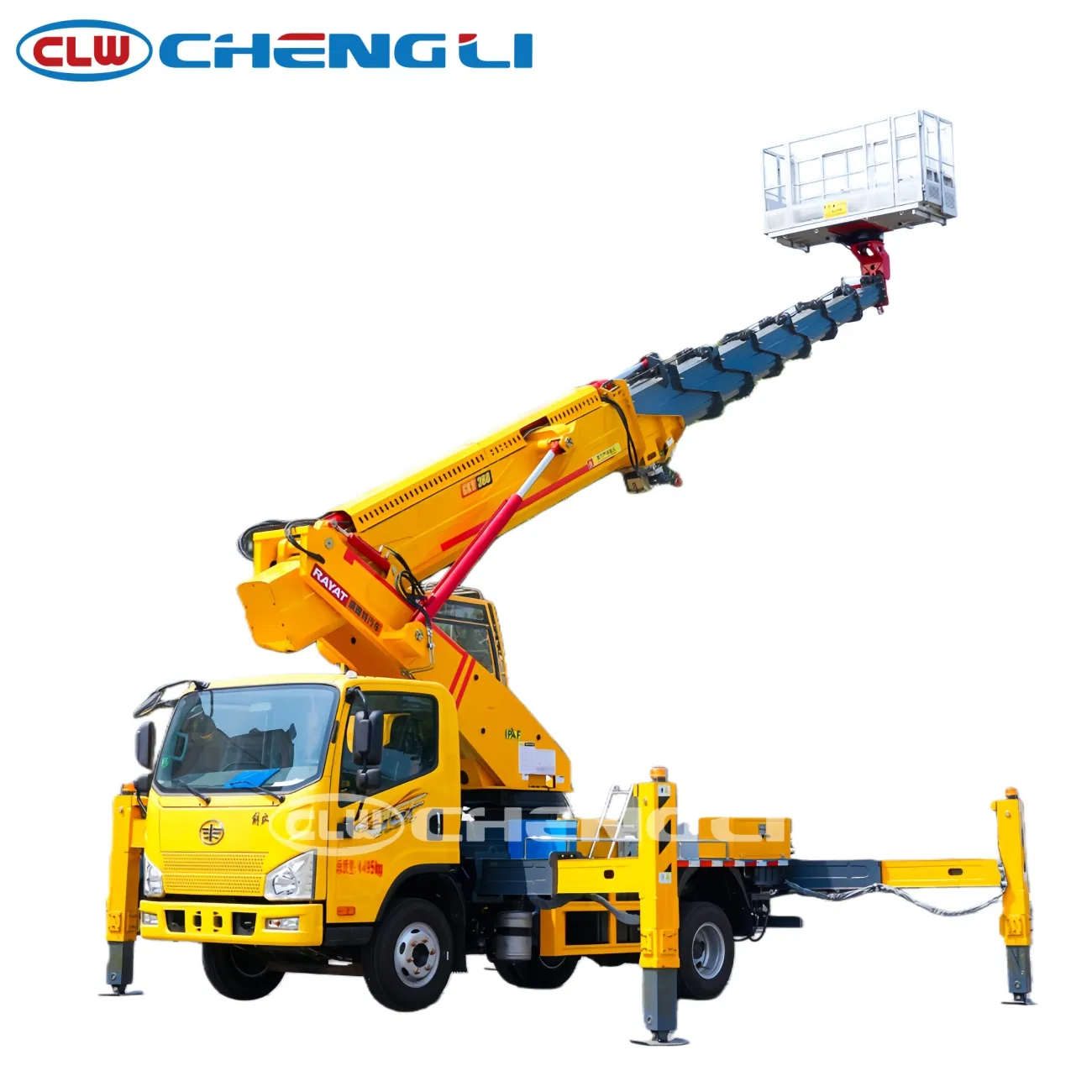 36m Articulating Aerial Work Platform with Ladder &amp; Telescopic Boom for Complex Access and High-Rise Maintenance