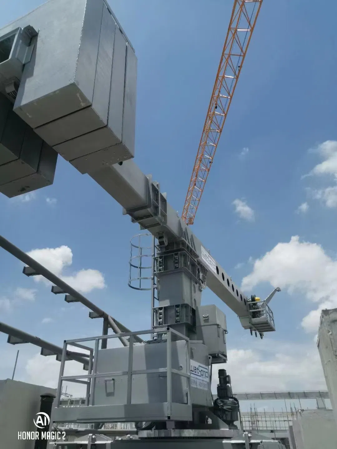 Telescopic Boom Type/Building Maintenance Equipment for Facade Glass Cleaning/Customized Bmu