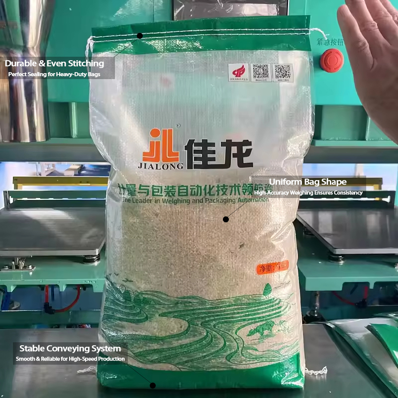 Compact Design High Speed Packing Machine with Integrated Conveyor