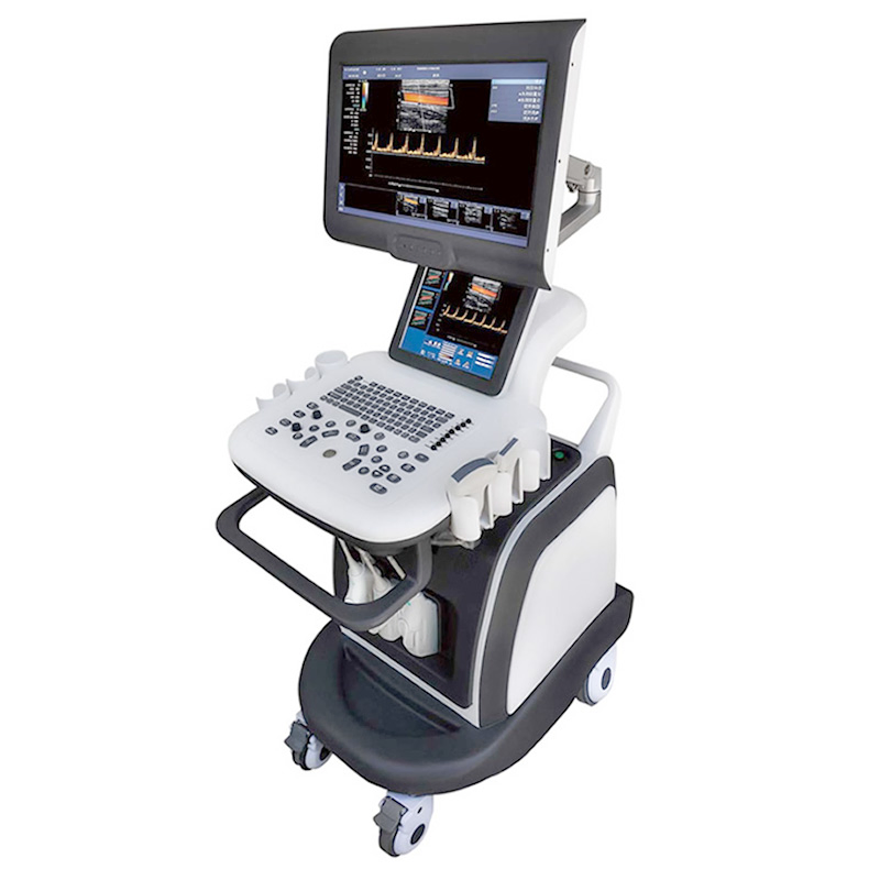 Mobile Trolley 3D 4D Ultrasound Colour Doppler Echocardiography System