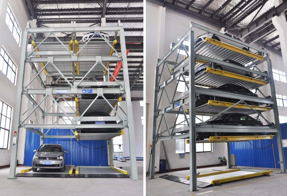 Tabitha Two Floor Puzzle Parking System for 9 Cars CE Certificated